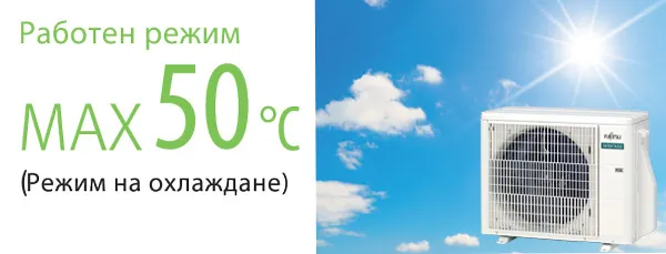 Надеждно решение: подходящ за целогодишно охлаждане и отопление.