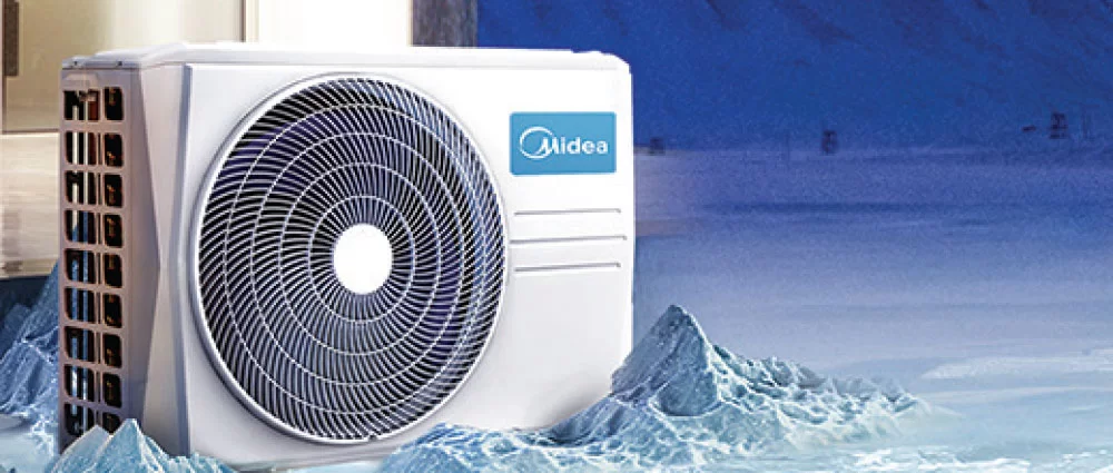 Midea Aurora 8°C отопление – поддържа постоянна температура 8°C при отсъствие, за да предпази от прекомерно изстиване или замръзване.