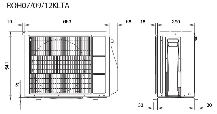 Инверторен стенен климатик Fuji Electric RSH12KLTA