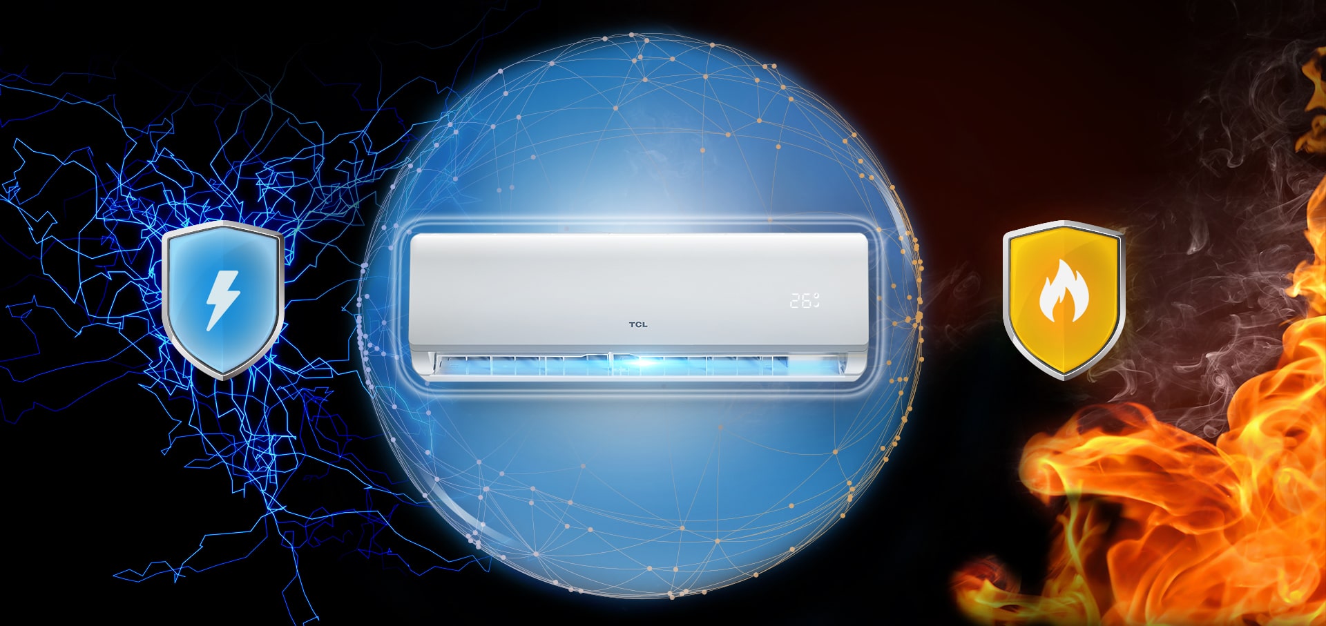 Интелигентни функции на TCL T‑PRO Gentle Cool Ocarina