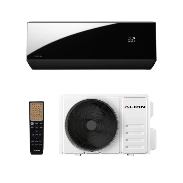 Хиперинверторен климатик  Alpin Black Nordic ASW-25KTNB, 9 000 BTU, A+++/A++, Wi-Fi