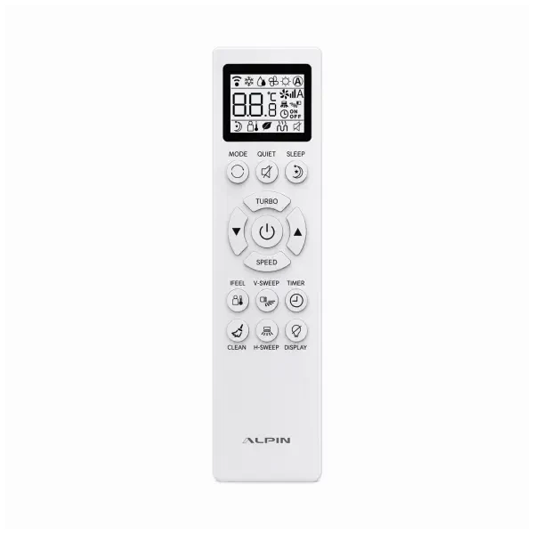 Колонен климатик Alpin ASF-70CH5, 24 000 BTU, A++/A+, R32, Wi-Fi