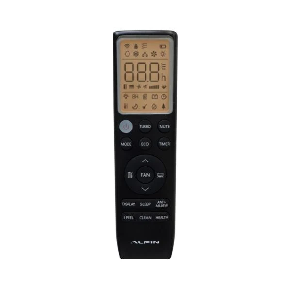 Хиперинверторен климатик  Alpin Black Nordic ASW-25KTNB, 9 000 BTU, A+++/A++, Wi-Fi