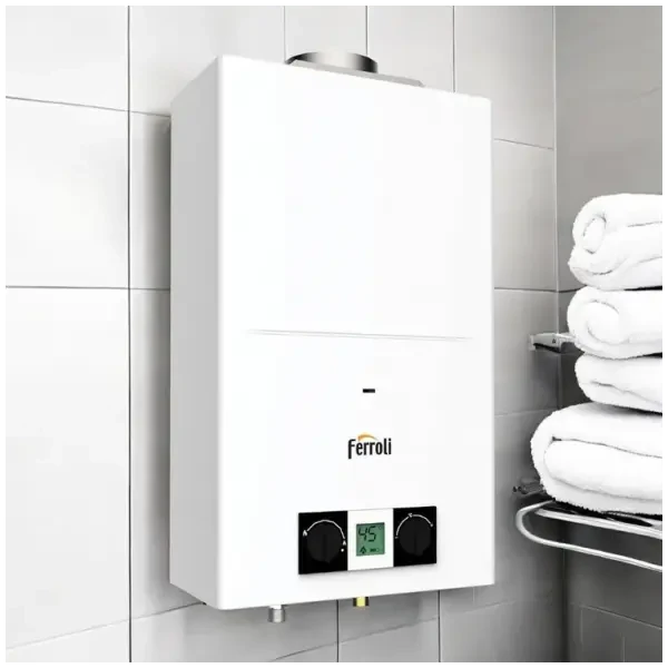 Газов бойлер Ferroli Pegaso Eco 11 – проточен газов бойлер за топла вода на мига