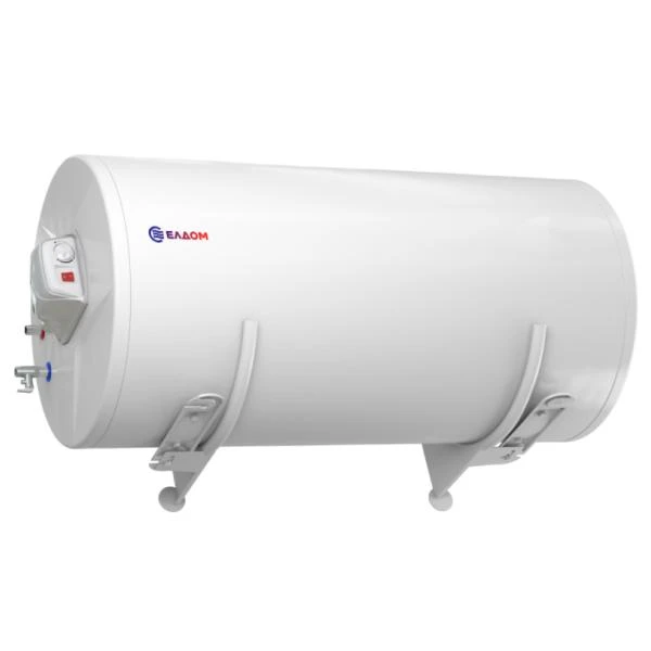Хоризонтален бойлер ЕЛДОМ 200, 3.0 kW, емайлиран водосъдържател, FHM20059FL