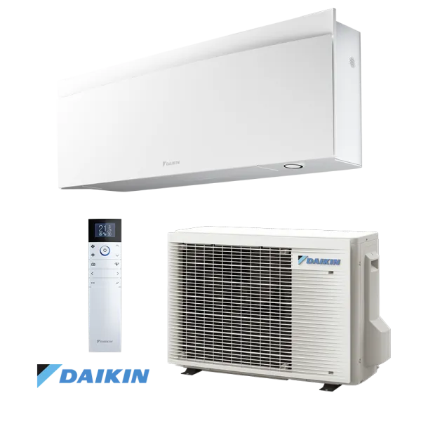 Инверторен климатик Daikin Emura 3 FTXJ20AW + RXJ20A, 7 000 BTU