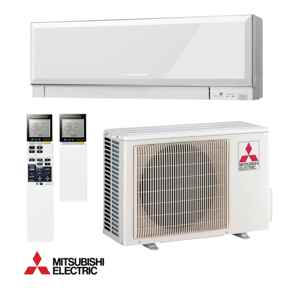 Инверторен климатик Mitsubishi Electric MSZ-EF25VGKW / MUZ-EF25VG – Kirigamine Zen, Pure White, 9 000 BTU, A+++/A++, R32