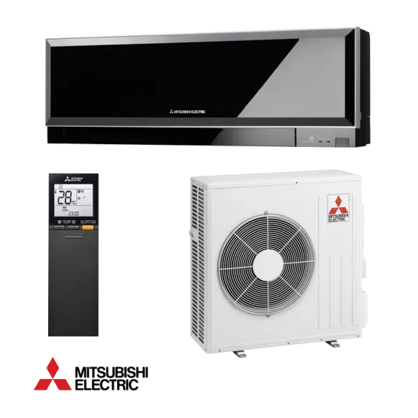 Инверторен климатик Mitsubishi Electric MSZ-EF50VGKB / MUZ-EF50VG – Kirigamine Zen, Черен, 18 000 BTU, A++/A+, R32