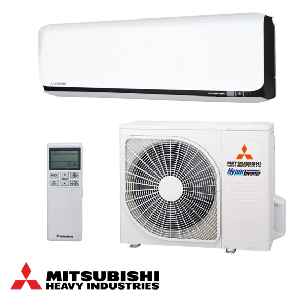 Хиперинверторен климатик Mitsubishi Heavy SRK20ZSX-WFB+SRC20ZSX-W Diamond, 7 000 BTU, Клас A+++/A+++, 19 dB, Фреон R32