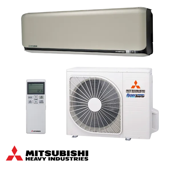 Инверторен климатик Mitsubishi Heavy Industries SRK20ZSX-WFT + SRC20ZSX-W, Titanium Diamond, 7 000 BTU, A+++/A+++, 19 dB,R32, Wi-Fi
