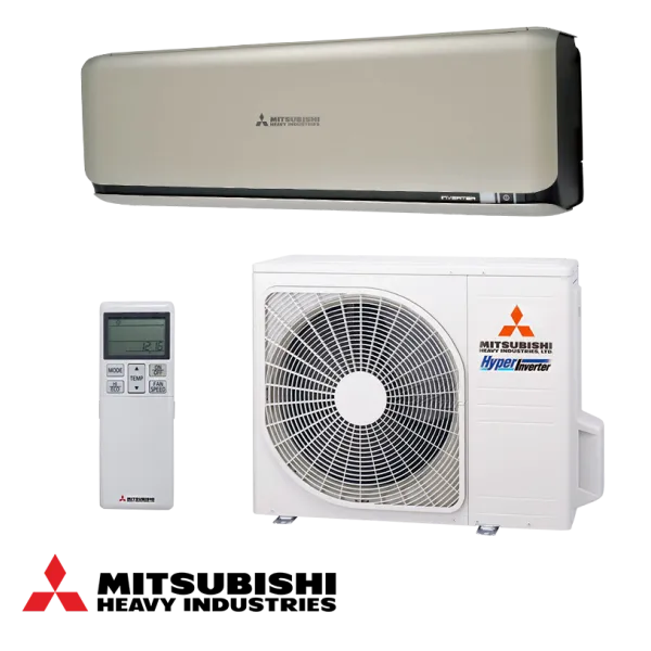 Хиперинверторен климатик Mitsubishi Heavy Industries SRK35ZSX-WT + SRC35ZSX-W, Titanium Diamond, 12 000 BTU, A+++/A+++, 19 dB,R32