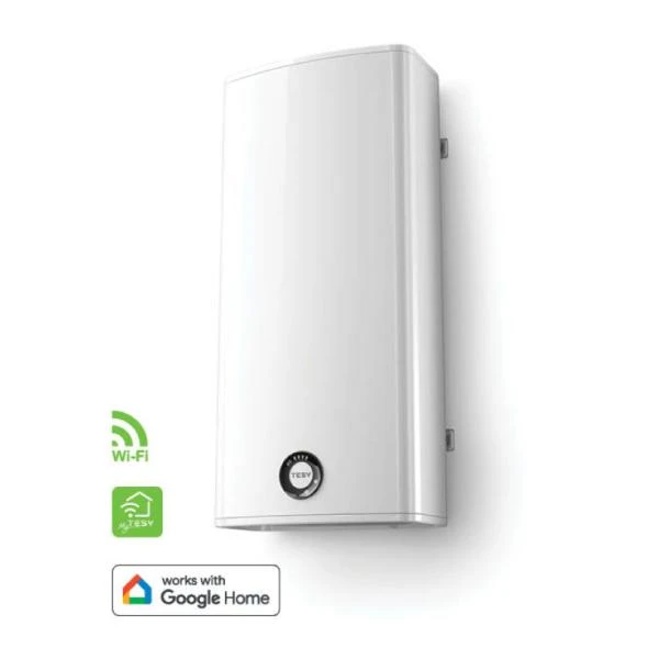 Плосък Реверсивен електрически бойлер TESY BelliSlimo Lite Cloud GCR 80 27 12 E32 ECW, Wi-Fi