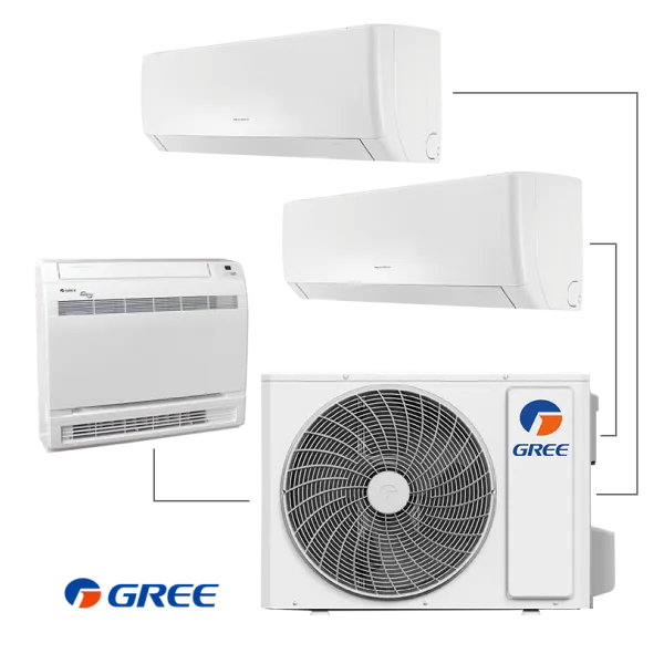 Външно тяло на мултисплит система Gree GWHD(24)NK6LOO,  24 000 BTU
