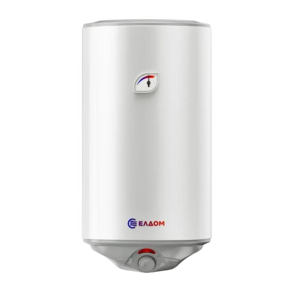 Вертикален бойлер ЕЛДОМ 50, 2х0.8 kW, сухи тръбни нагреватели, емайлиран водосъдържател, WVY05039FD